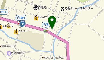 半田警察署南知多幹部交番の地図画像