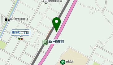 東海警察署荒尾交番の地図画像