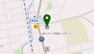 東海警察署共和交番の地図画像