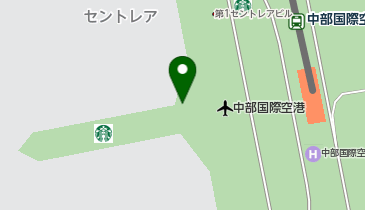 中部空港警察署ターミナル交番の地図画像