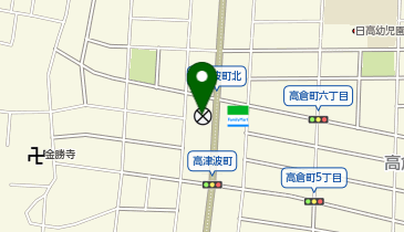 刈谷警察署高津波交番の地図画像