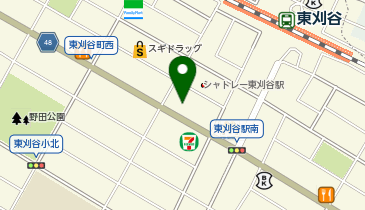 刈谷警察署東刈谷交番の地図画像