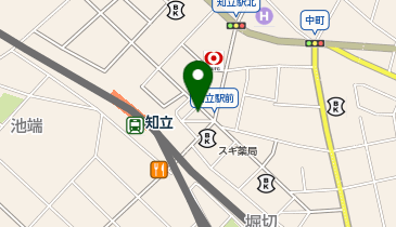 安城警察署知立駅前交番の地図画像