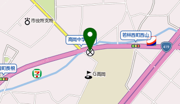 豊田警察署高岡交番の地図画像