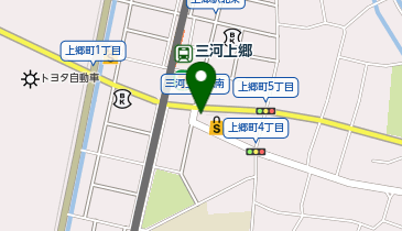 豊田警察署上郷交番の地図画像