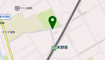 豊田警察署末野原交番の地図画像