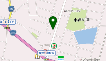 豊田警察署御立交番の地図画像