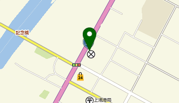 紋別警察署上渚滑駐在所の地図画像