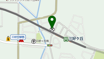 豊田警察署三好丘交番の地図画像