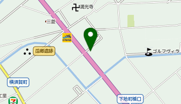 豊橋警察署下地交番の地図画像