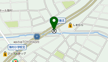 豊橋警察署飯村交番の地図画像