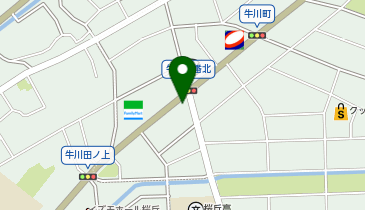 豊橋警察署牛川交番の地図画像