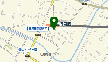 田原警察署田原駅前交番の地図画像