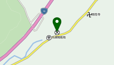 春日井警察署内津駐在所の地図画像