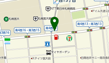 中央警察署御幸交番の地図画像