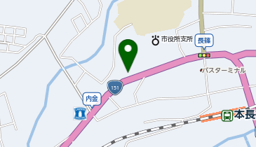 新城警察署長篠駐在所の地図画像