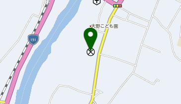 新城警察署大野駐在所の地図画像