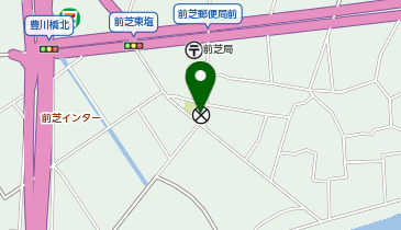 豊橋警察署前芝駐在所の地図画像