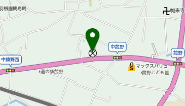 四日市西警察署菰野交番の地図画像