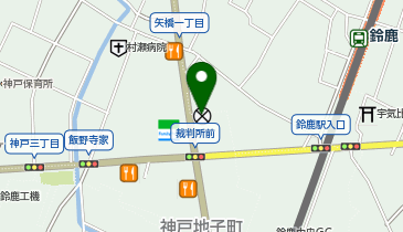 鈴鹿警察署神戸交番の地図画像