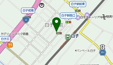 鈴鹿警察署白子交番の地図画像