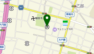 津警察署大門交番の地図画像