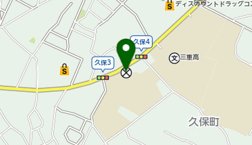 松阪警察署久保交番の地図画像