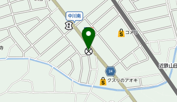 松阪警察署嬉野交番の地図画像