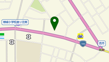 八戸警察署売市交番の地図画像