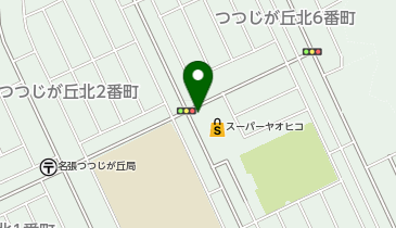 名張警察署つつじが丘交番の地図画像