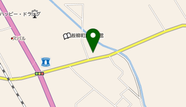 弘前警察署板柳交番の地図画像