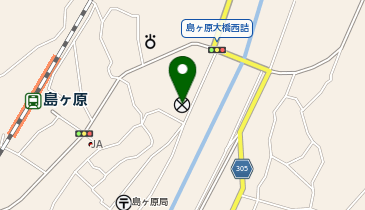 伊賀警察署島ヶ原駐在所の地図画像