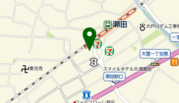 大津警察署瀬田駅前交番の地図画像