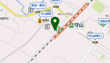 守山警察署守山駅前交番の地図画像