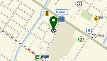 甲賀警察署甲西駅前交番の地図画像