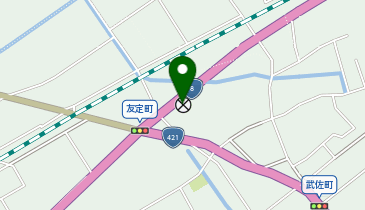 近江八幡警察署武佐交番の地図画像