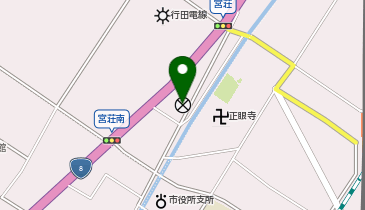 東近江警察署五個荘交番の地図画像