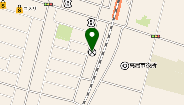 高島警察署新旭交番の地図画像