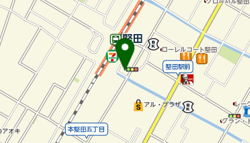 大津北警察署堅田駅前交番の地図画像