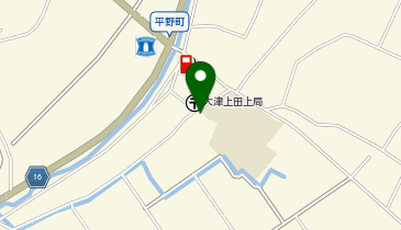 大津警察署上田上駐在所の地図画像