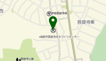 甲賀警察署菩提寺駐在所の地図画像