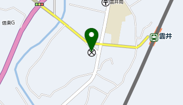 甲賀警察署雲井駐在所の地図画像
