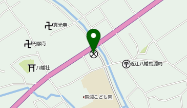 近江八幡警察署馬淵駐在所の地図画像