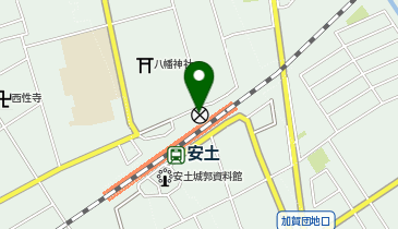 近江八幡警察署安土駐在所の地図画像