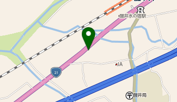 米原警察署醒井駐在所の地図画像