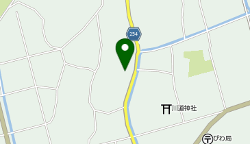 長浜警察署川道駐在所の地図画像