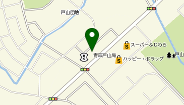 青森警察署戸山駐在所の地図画像