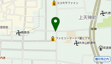 上京警察署大宮頭交番の地図画像