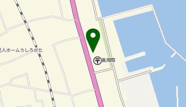 青森警察署後潟駐在所の地図画像