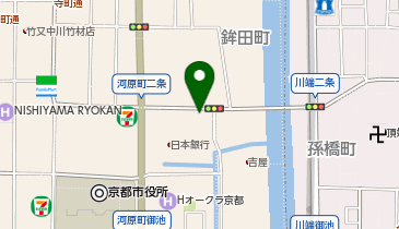 中京警察署木屋町二条交番の地図画像